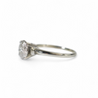 Load image into Gallery viewer, WHITE GOLD FLOWER CLUSTER NATURAL DIAMOND LADY'S RING
