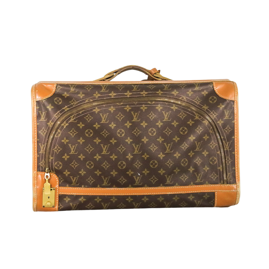 Louis Vuitton Vintage Monogram Canvas Pullman Travel Suitcase