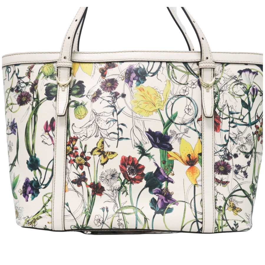 Gucci flower tote sale