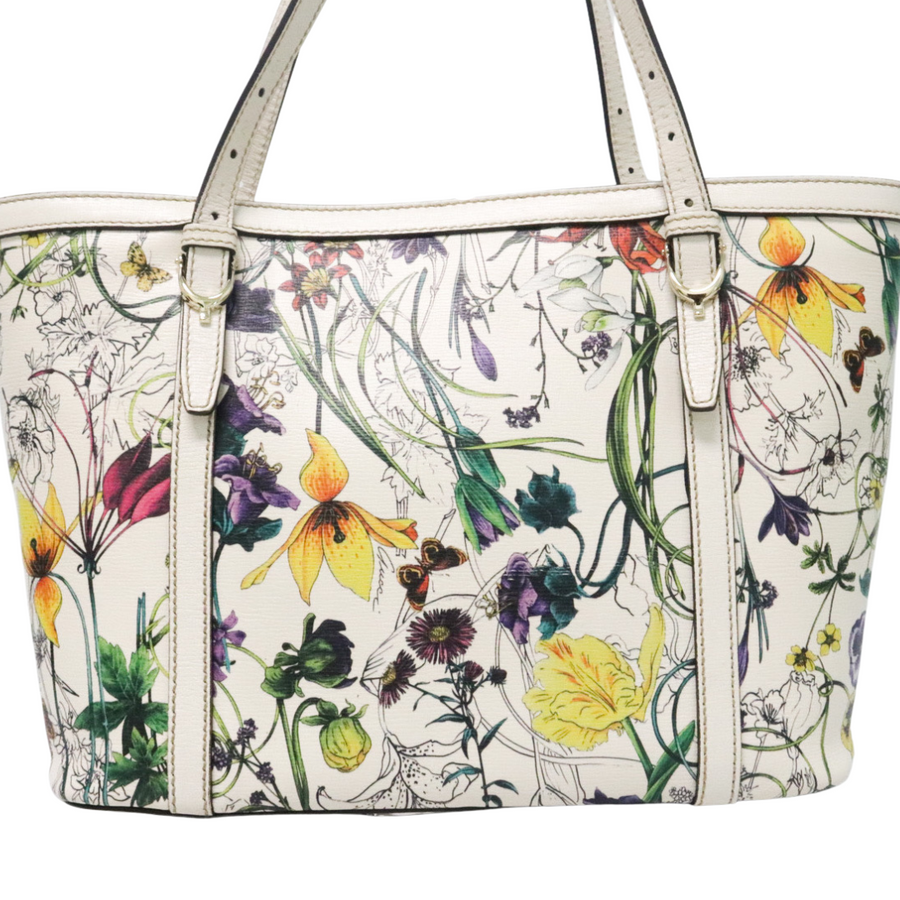 Floral gucci tote Clearance